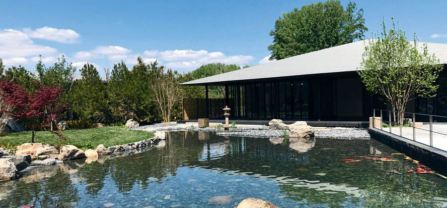 Japanese Garden Pavilion at the International Horticultural Exposition, Peking 2019
