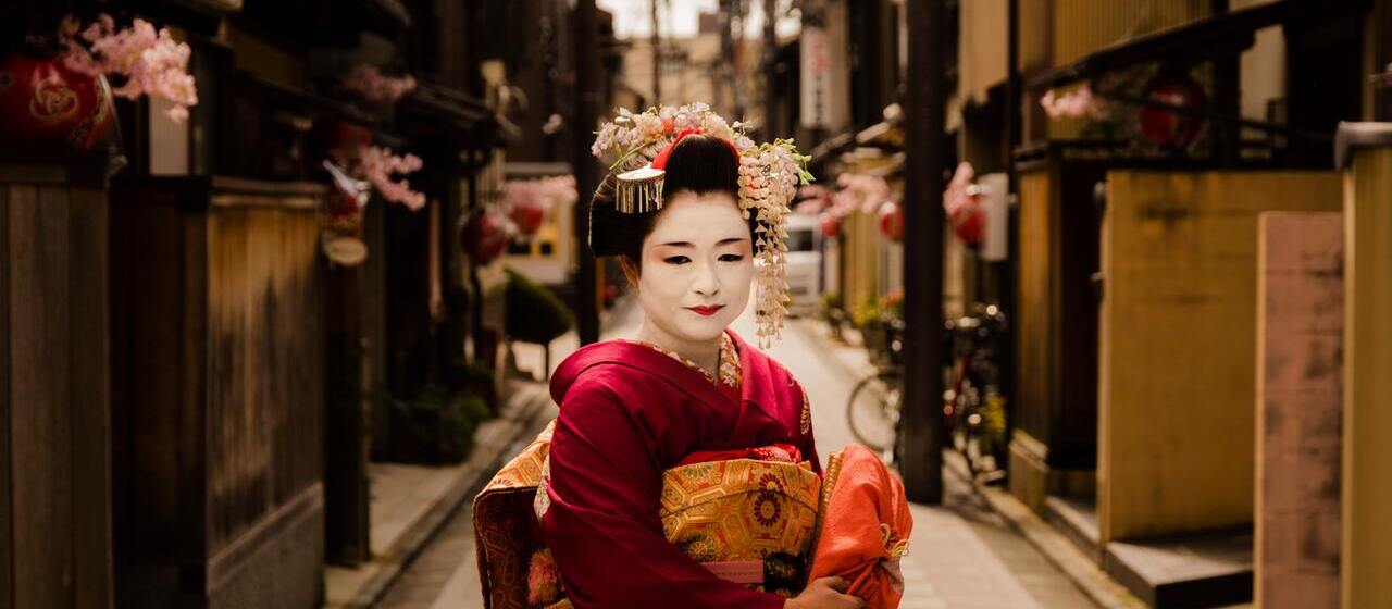 Japan culture geisha kimono