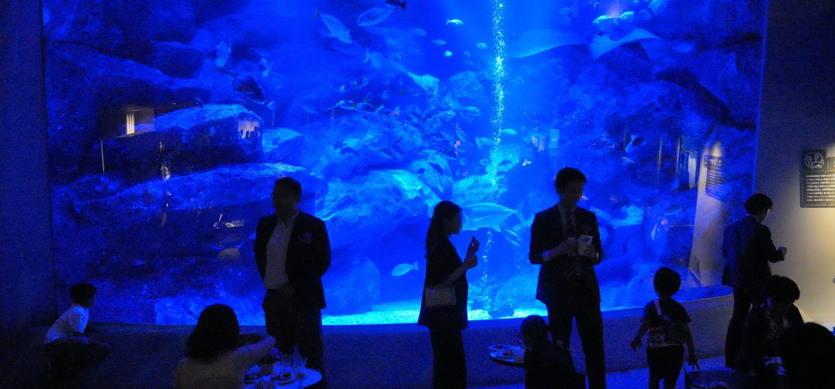 Award Ceremony at Sumida Aquarium