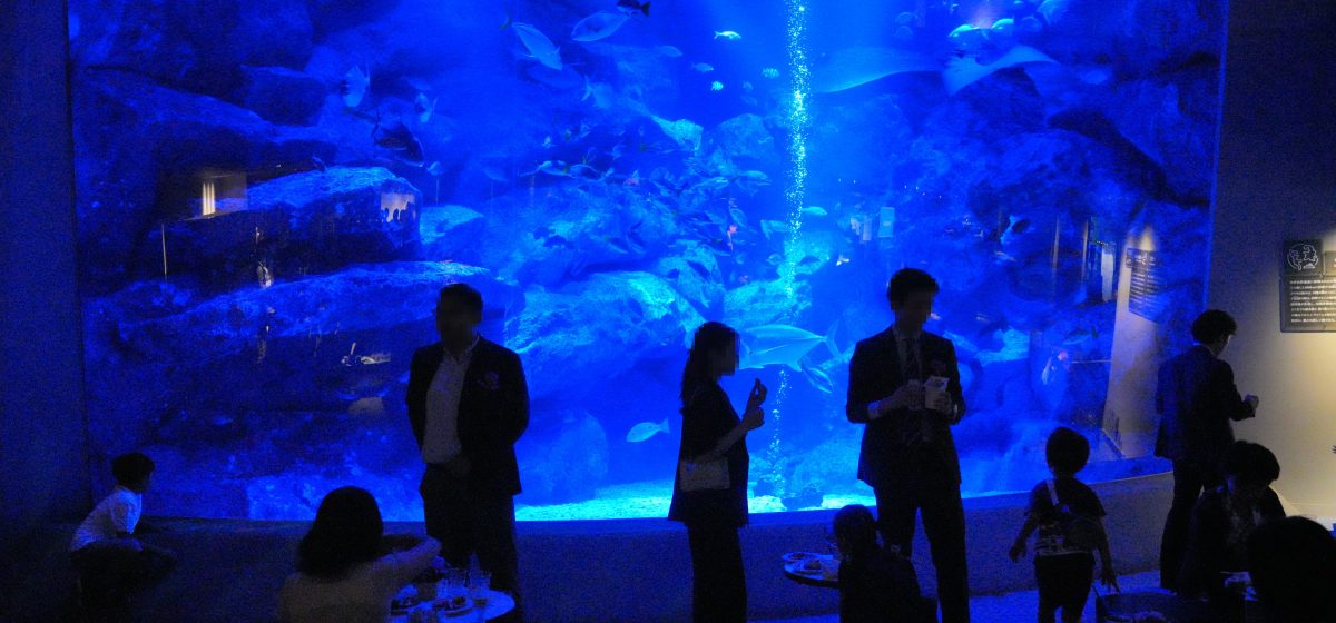 Award Ceremony at Sumida Aquarium, Supported by JCD