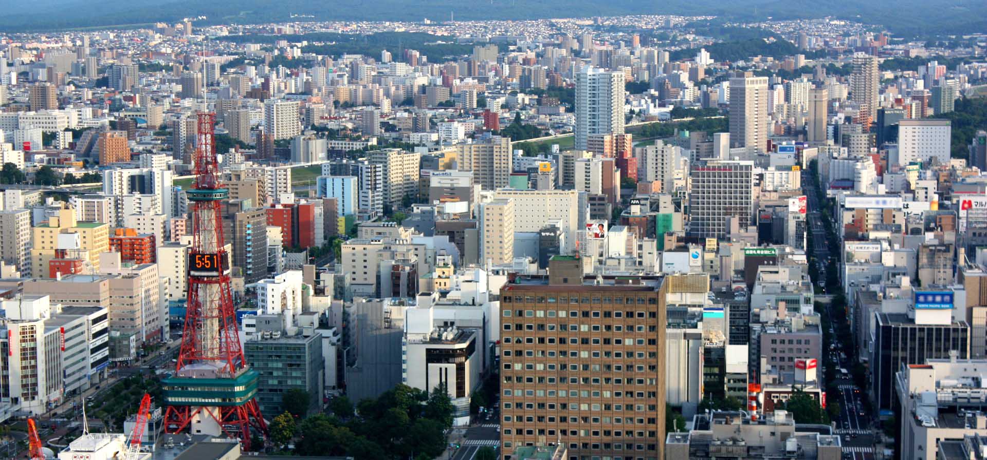 sapporo cityscape